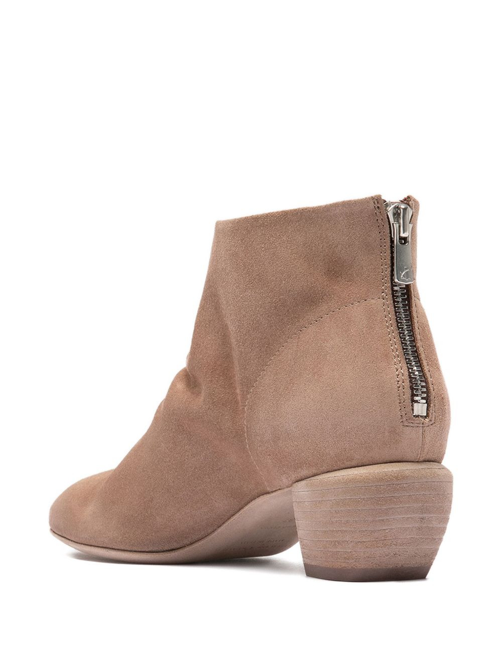 Sally suede leather zip boots - 5