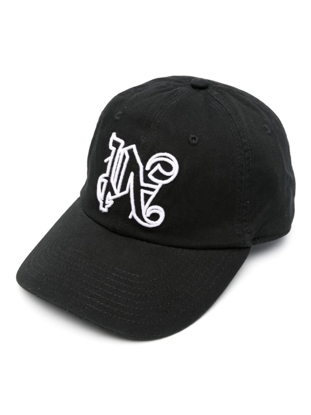 monogram-appliquÃ© baseball cap - 1