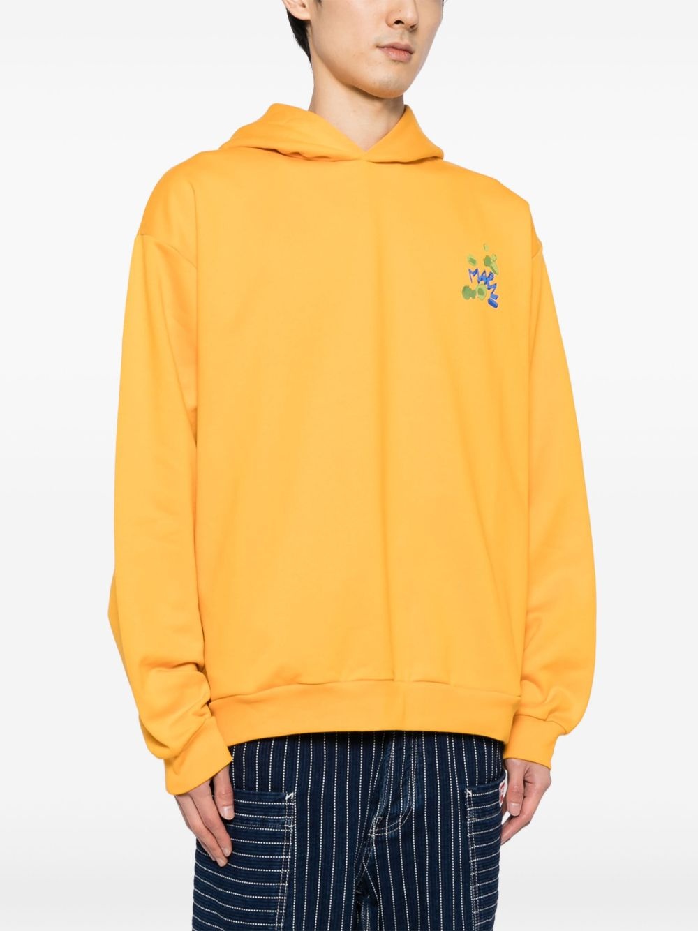 Dripping Flower Logo hoodie - 4
