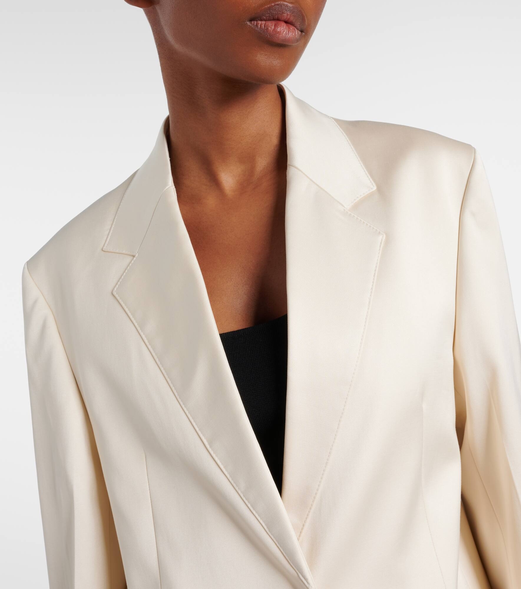 Satin blazer - 4