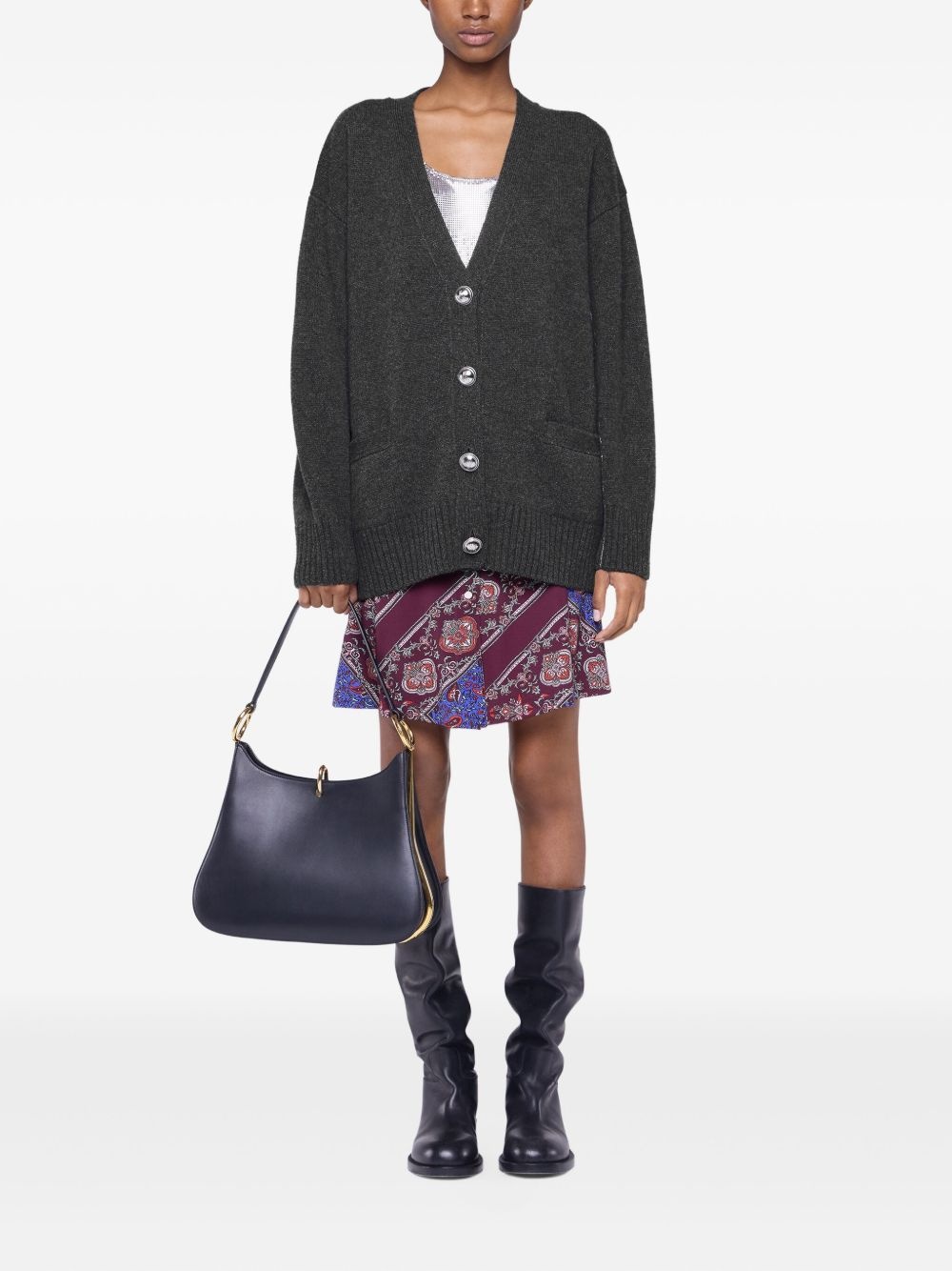 buttoned-up cardigan - 2