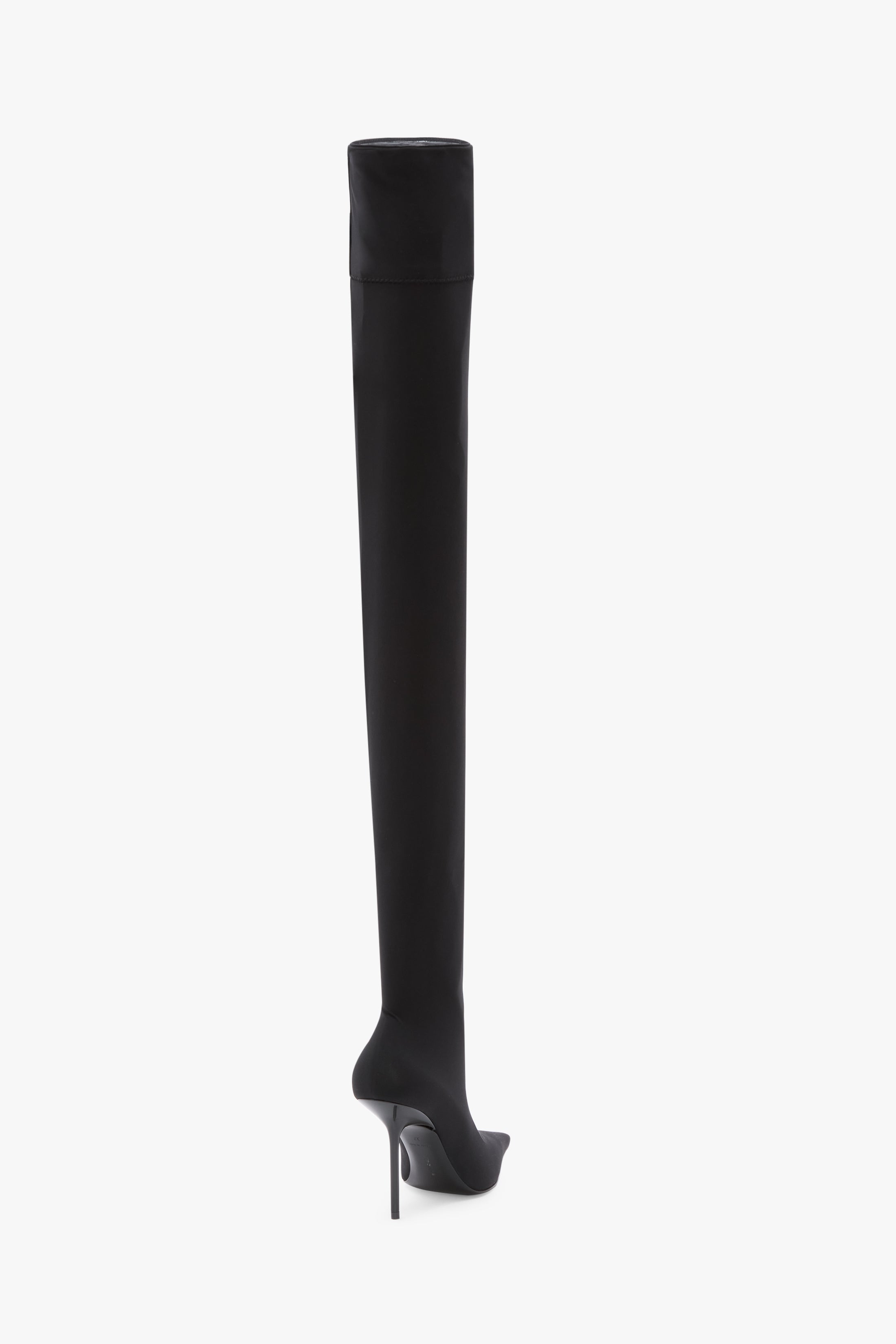 Sloan Stiletto Jersey Boot In Black - 4