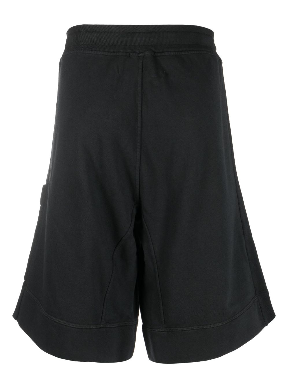 drawstring-waist cotton shorts - 2
