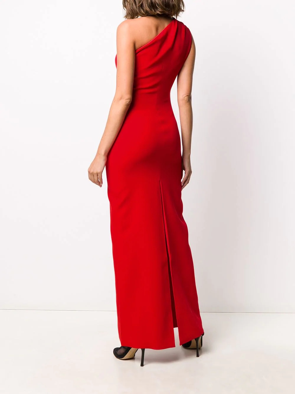 asymmetric evening dress - 4