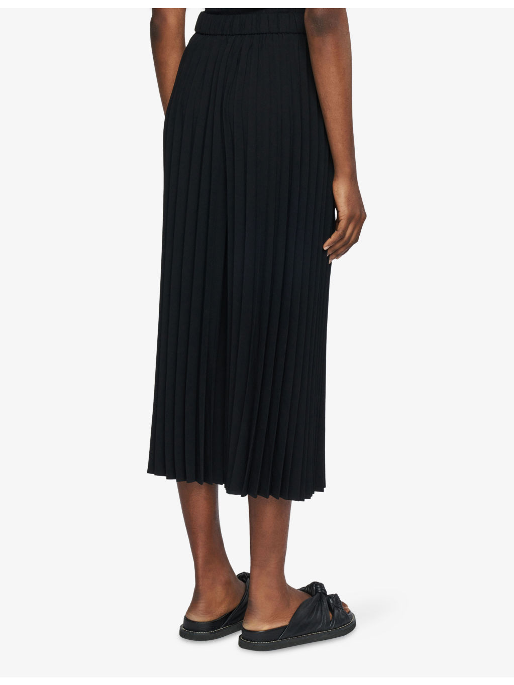 Anvers Pleated Wide-Leg High-Rise Crepe Trousers - 3