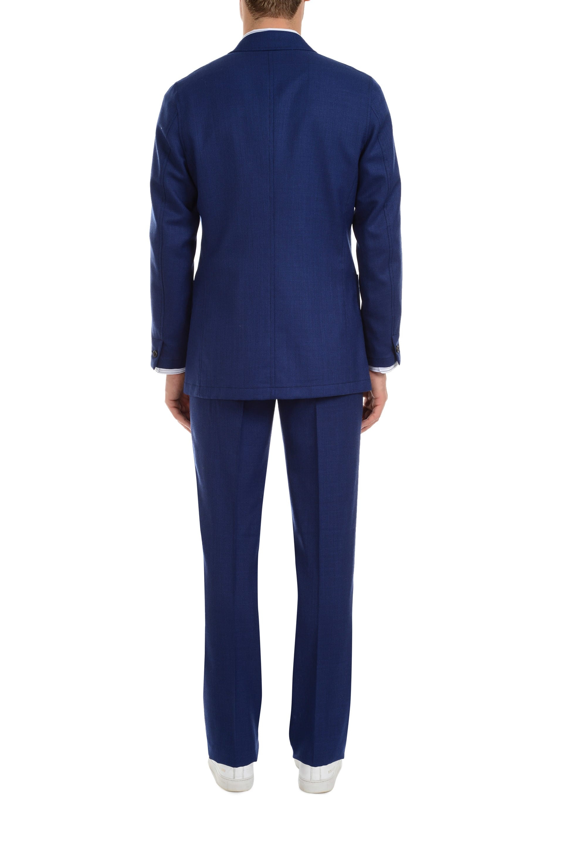 Gryphius Jacket in Navy Wool - 3