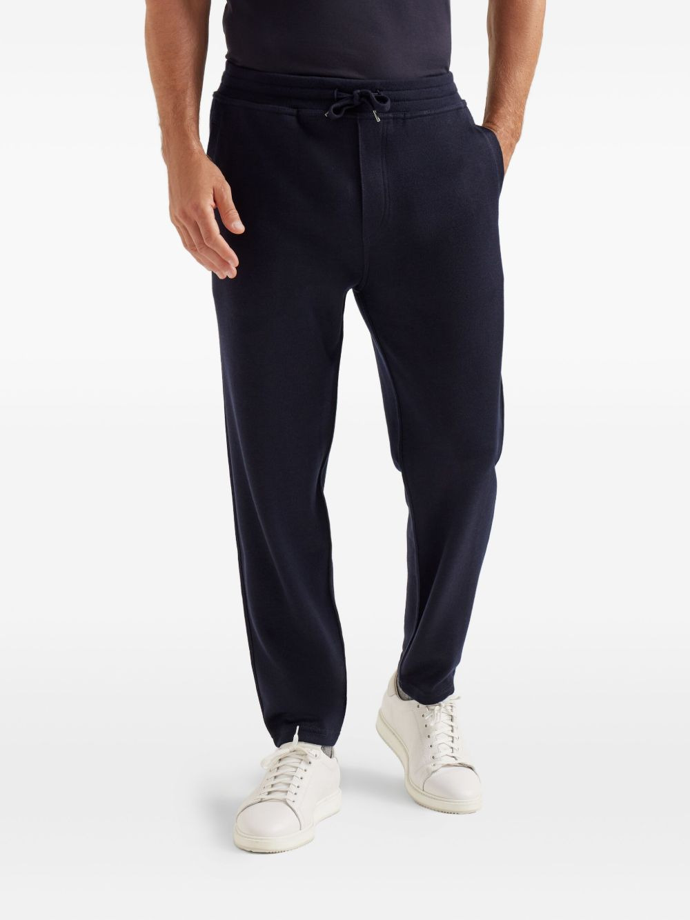 drawstring-cuffed track pants - 3