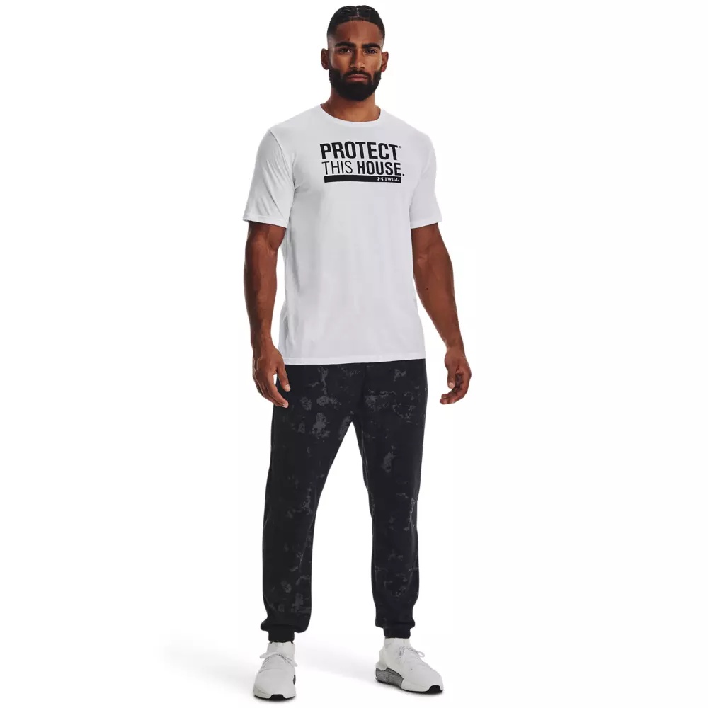 Men's Protect This House Tee-White - 4