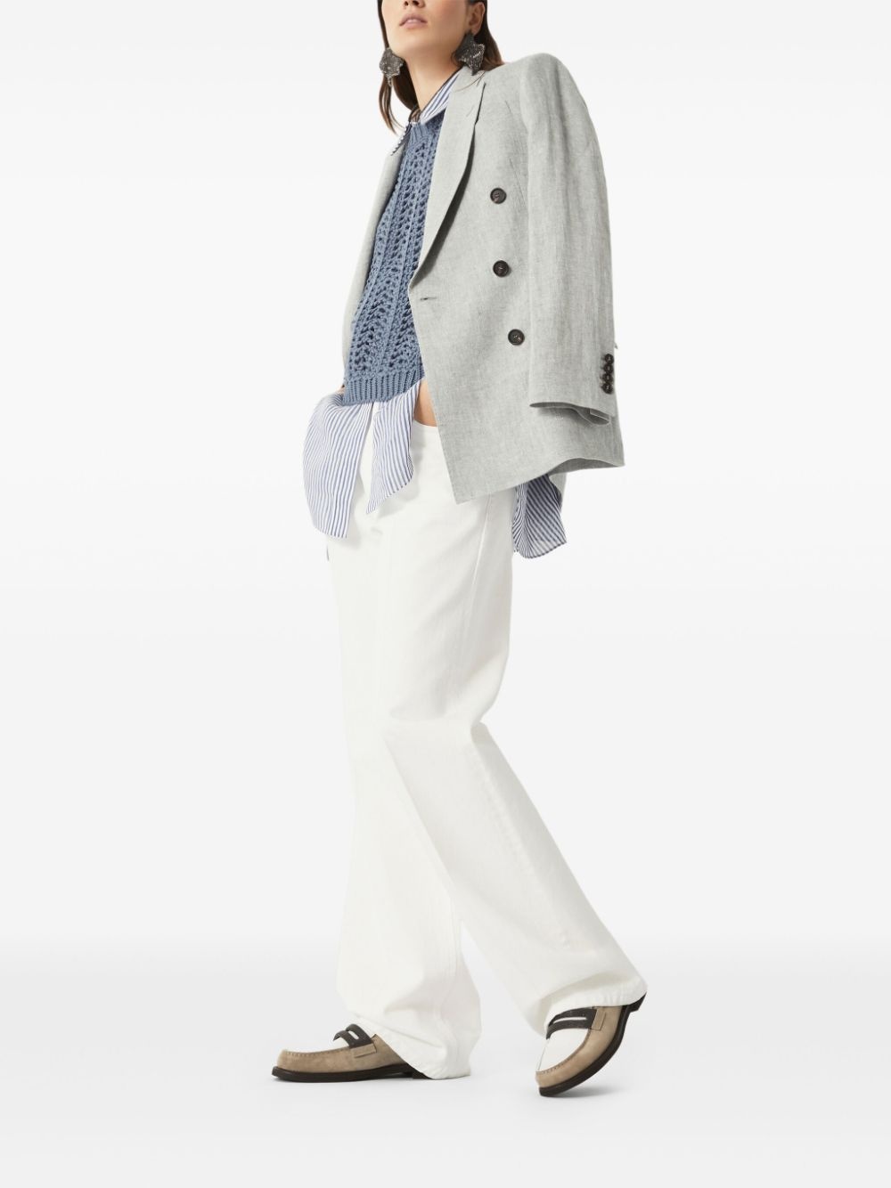 suede loafers - 5