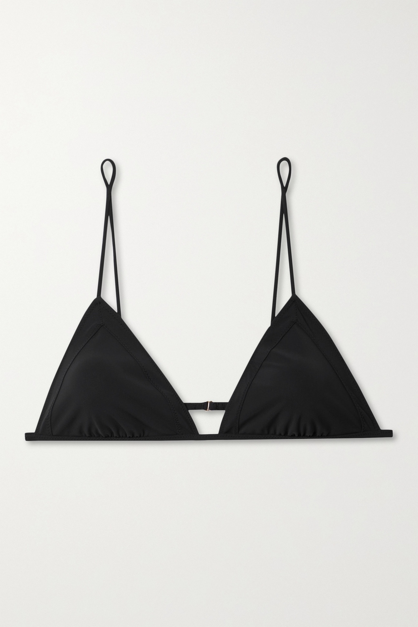 Roberta stretch-jersey soft-cup triangle bra - 1