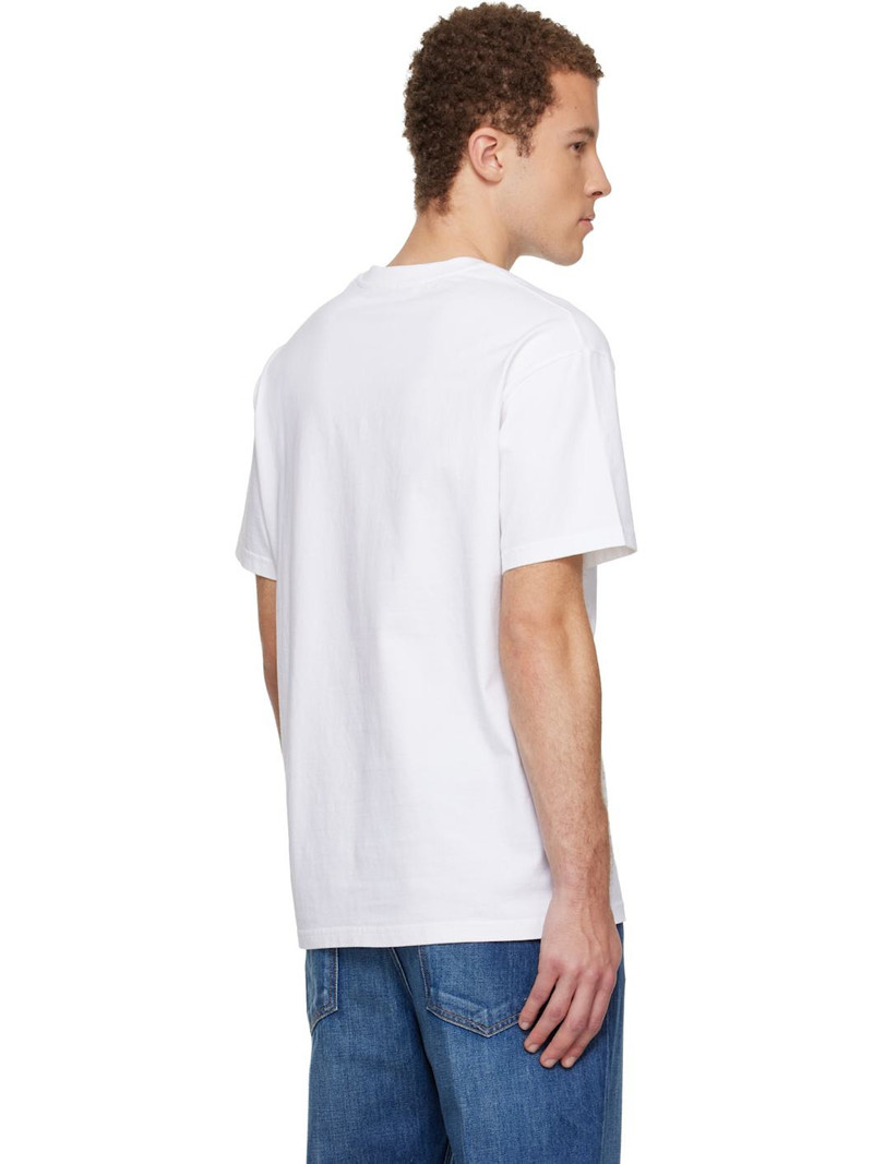 White Regular Fit T-shirt 3