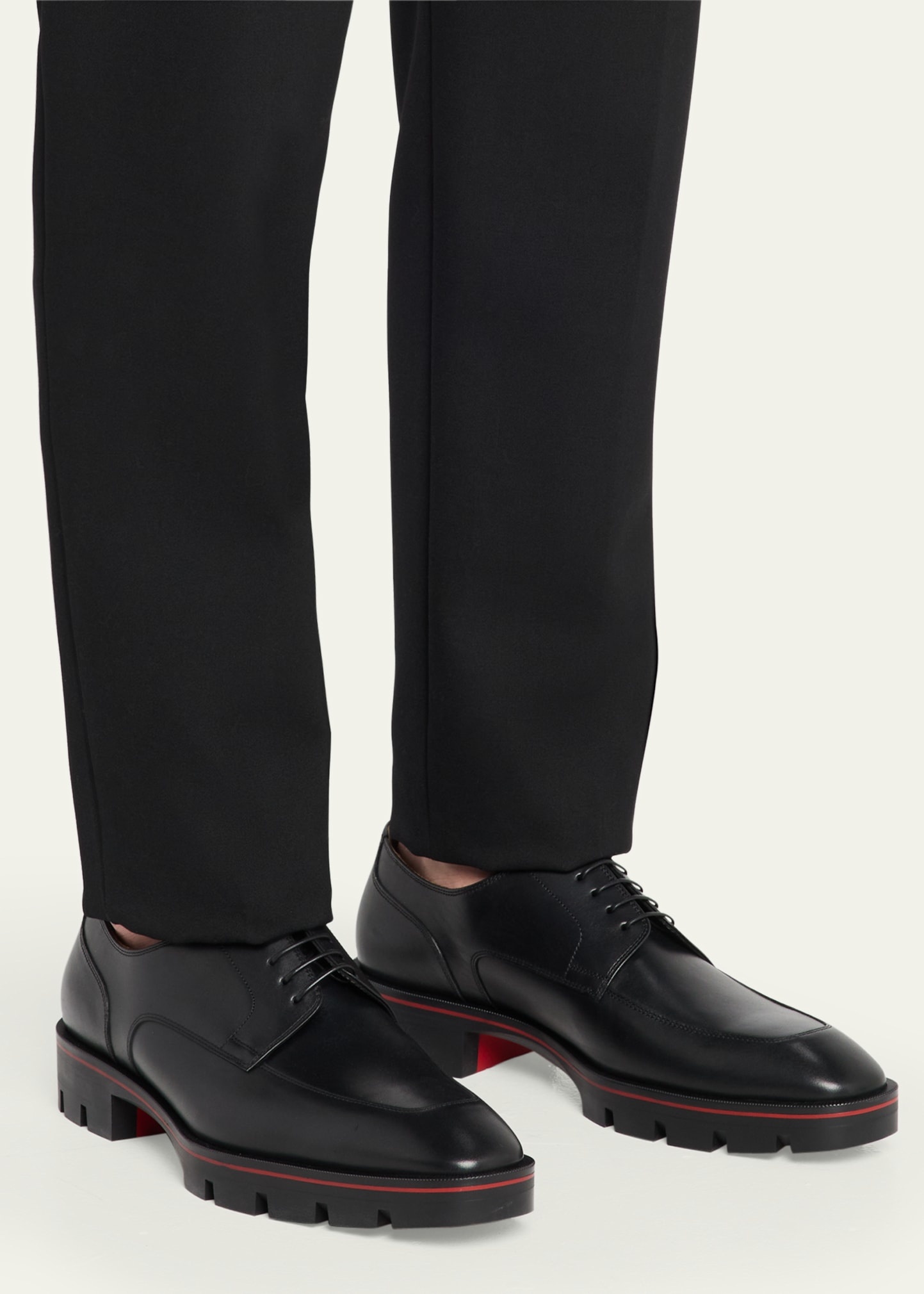 Men's Davisol Leather Derby Shoes - 2