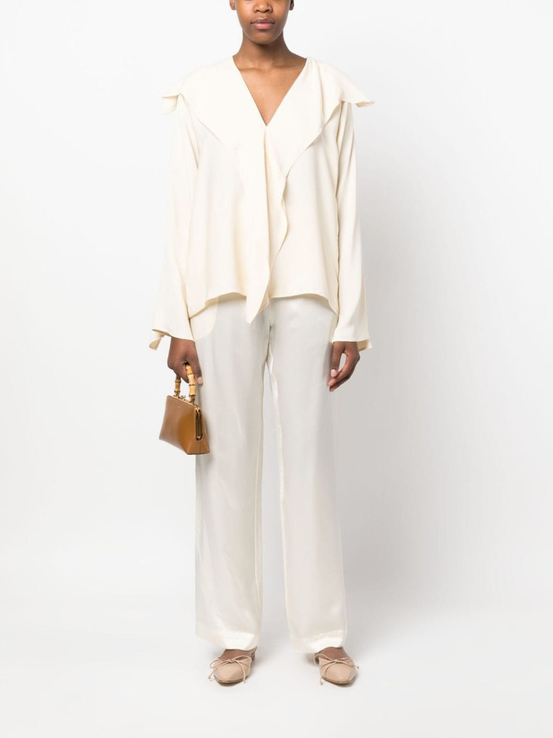 BY MALENE BIRGER layered-details flared blouse outlook