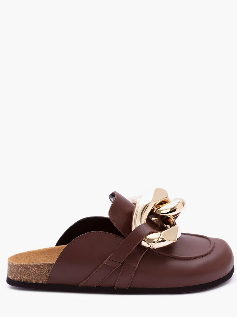 WOMEN’S CHAIN LOAFER MULES - 1