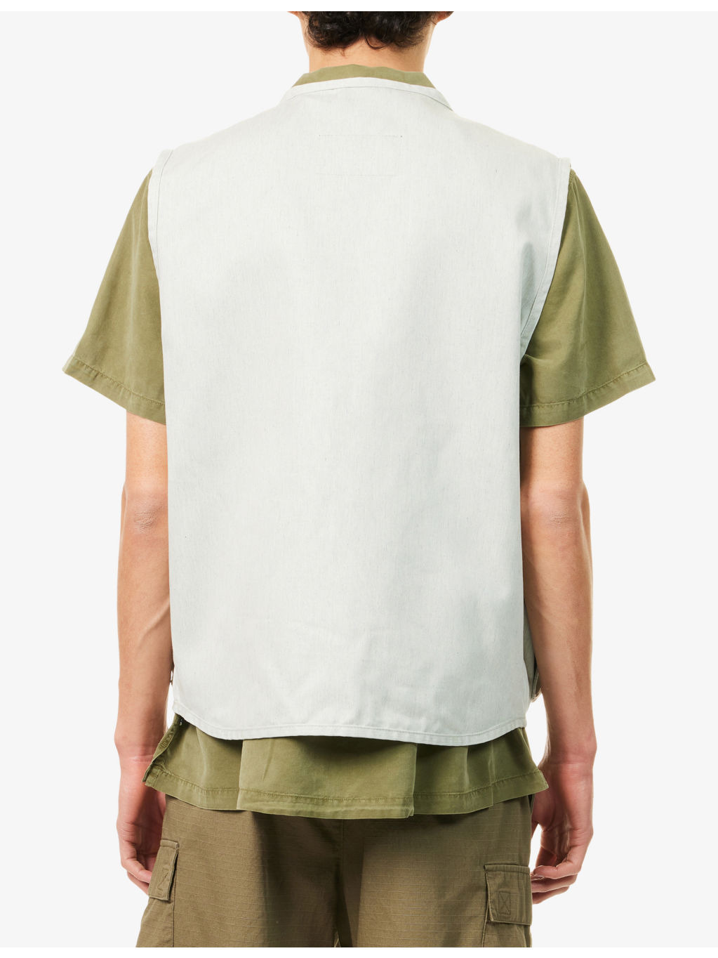 Westmorland Patch-Pocket Cotton Vest - 4