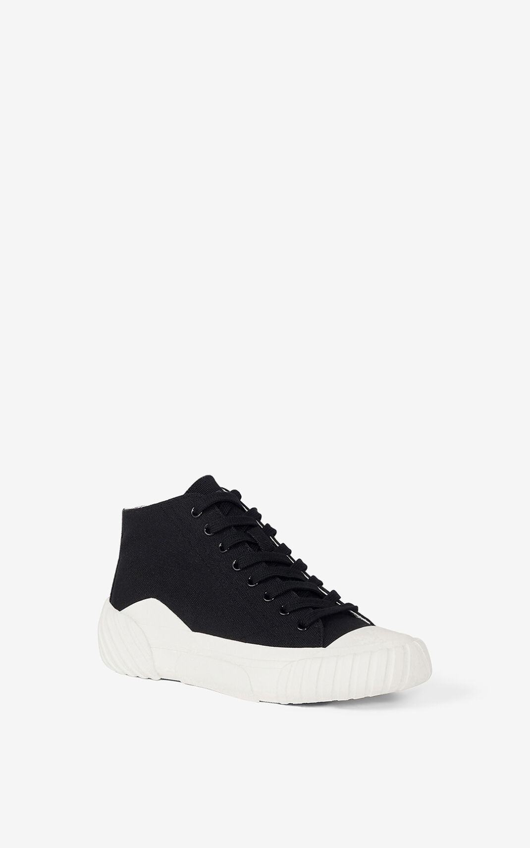 Canvas Tiger Crest high-top trainers - 2