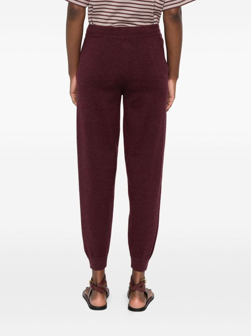 embroidered logo drawstring track pants 4
