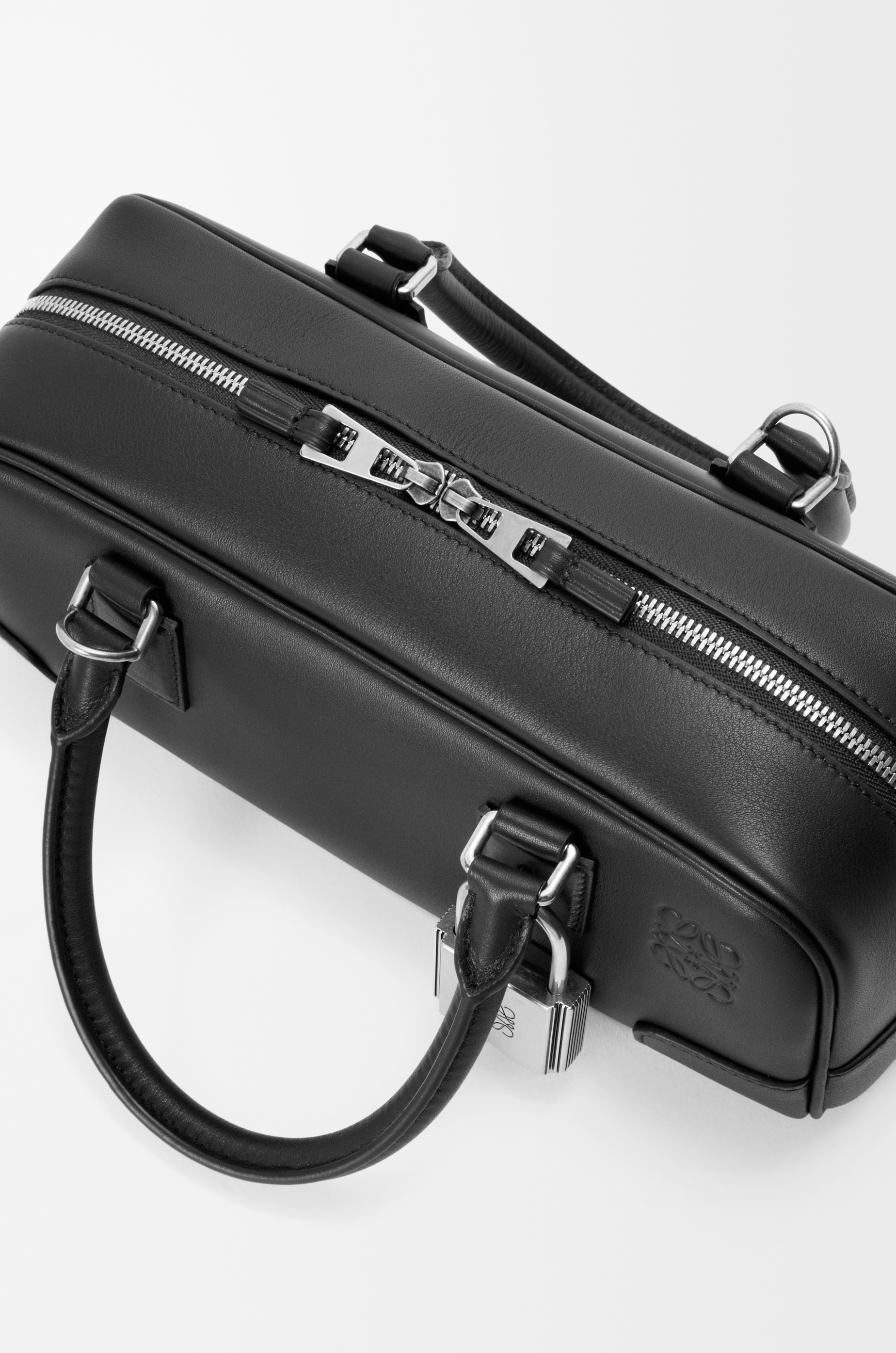 Amazona 23 cropped bag in shiny calfskin - 10
