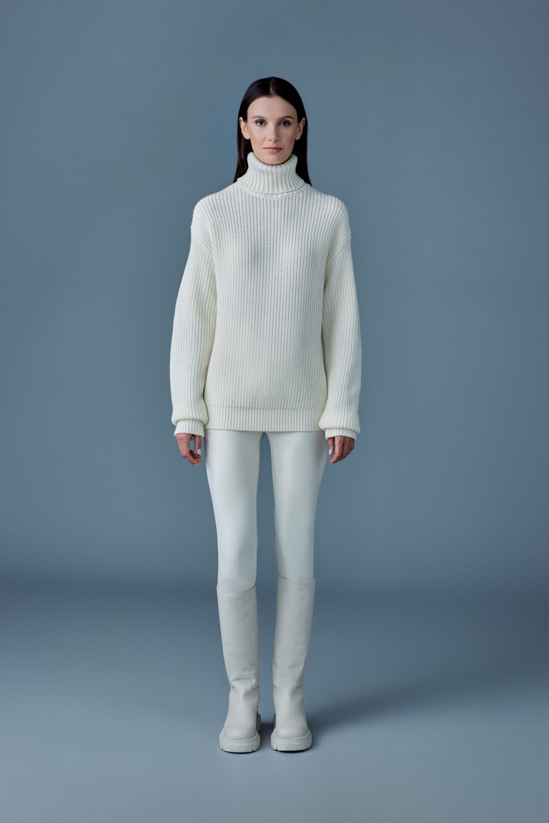 MACKAGE ASTOR-WM Rib Knit merino wool sweater outlook