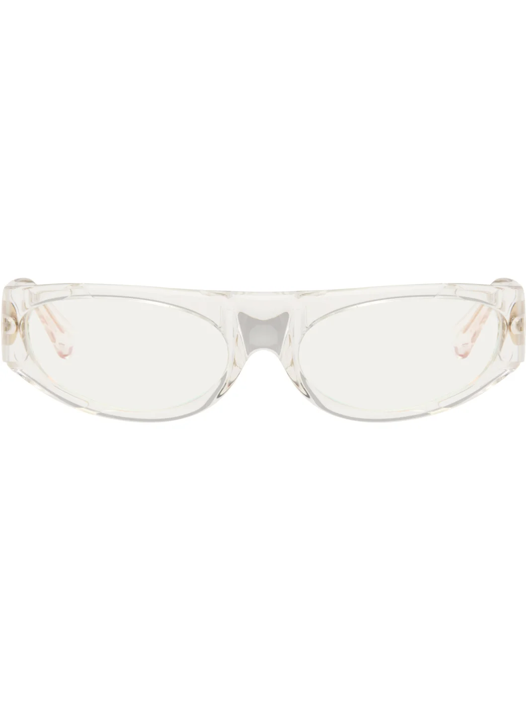 Transparent Crystal Sport Sunglasses - 1