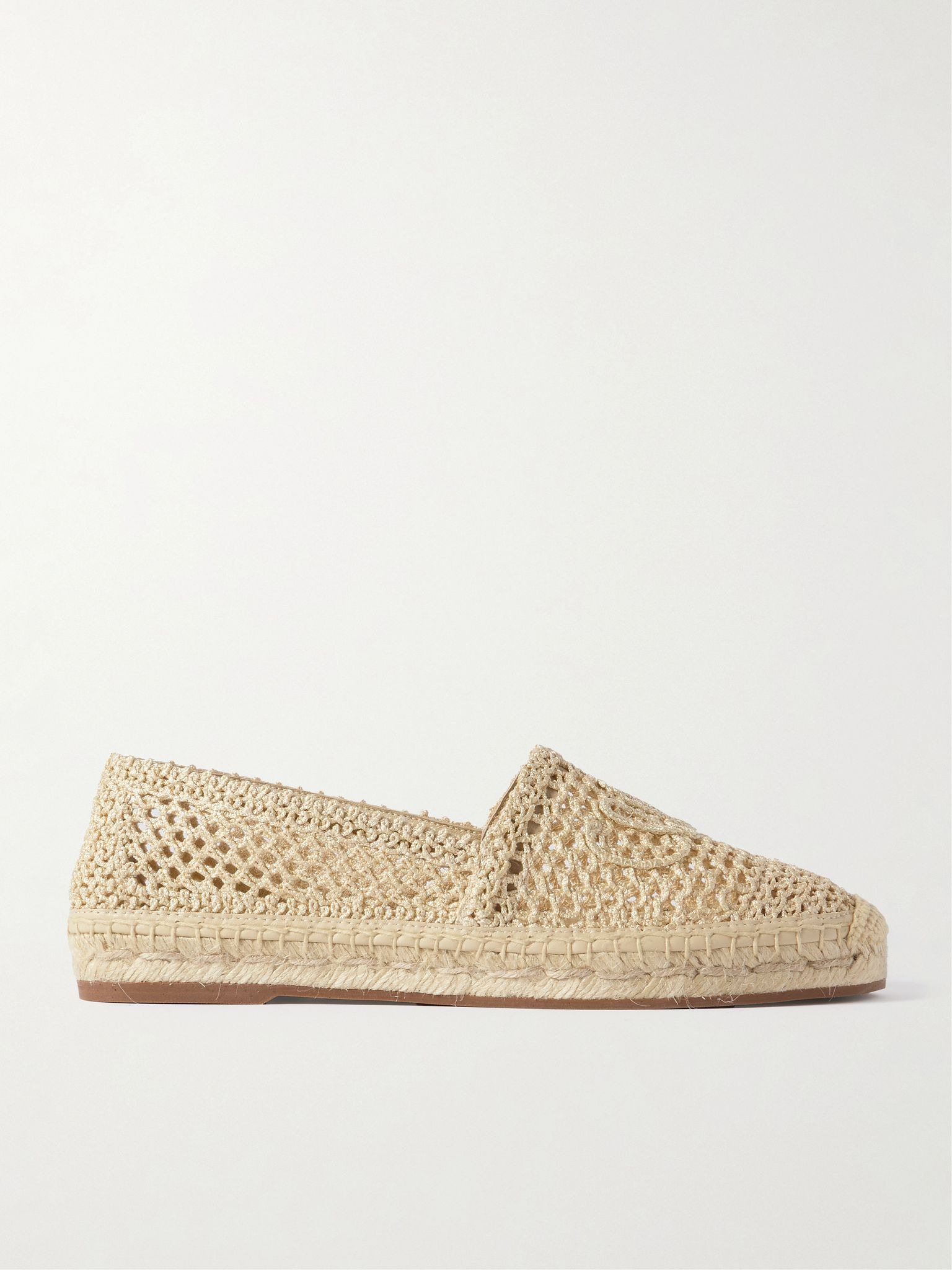 Isla crocheted espadrilles Beige - 1