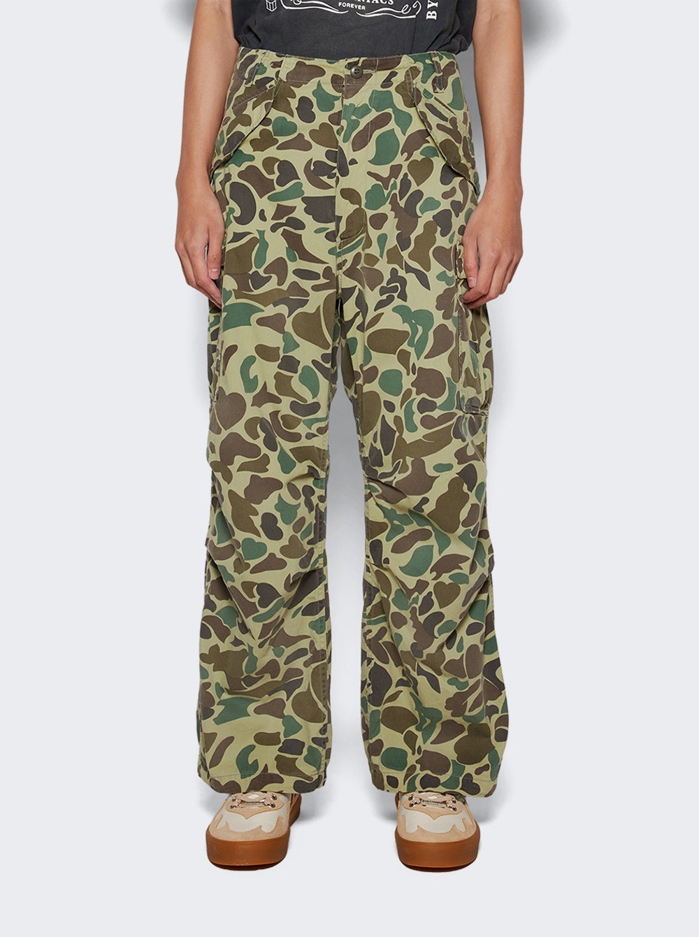 X SHERMER ACADEMY Cargo Pants Camouflage - 3