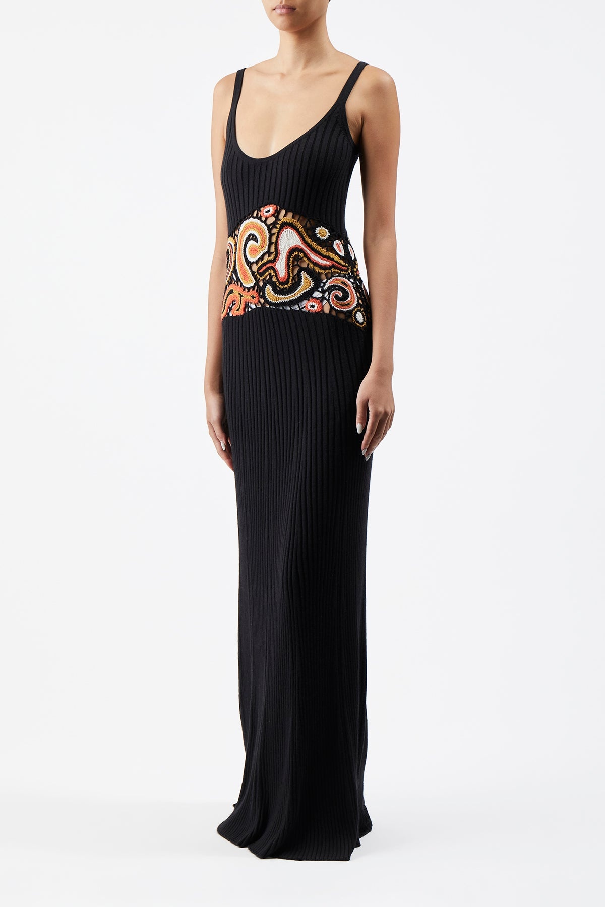 Mila Dress in Silk Cashmere - 5