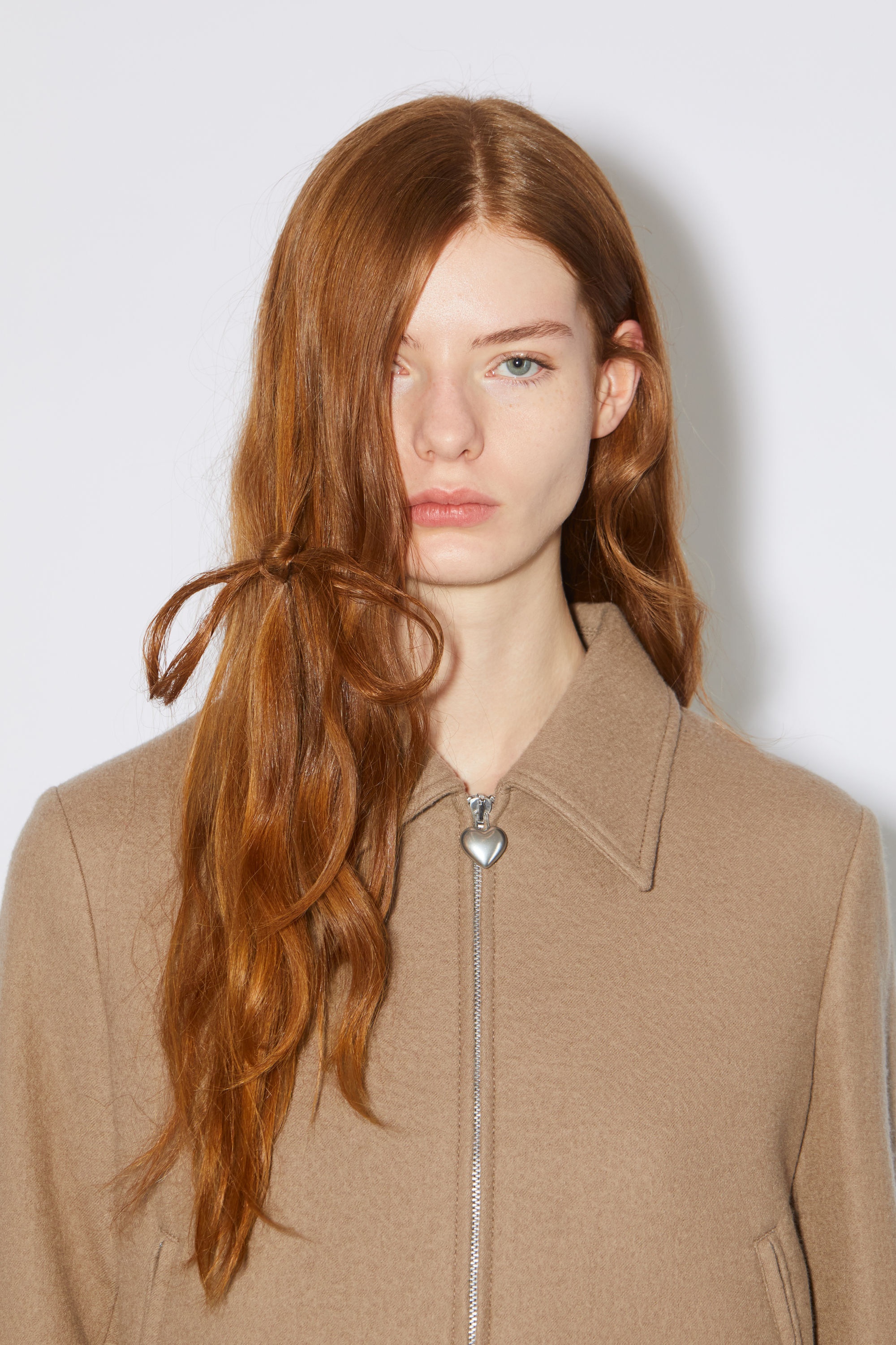 Wool jacket - Mud grey - 6