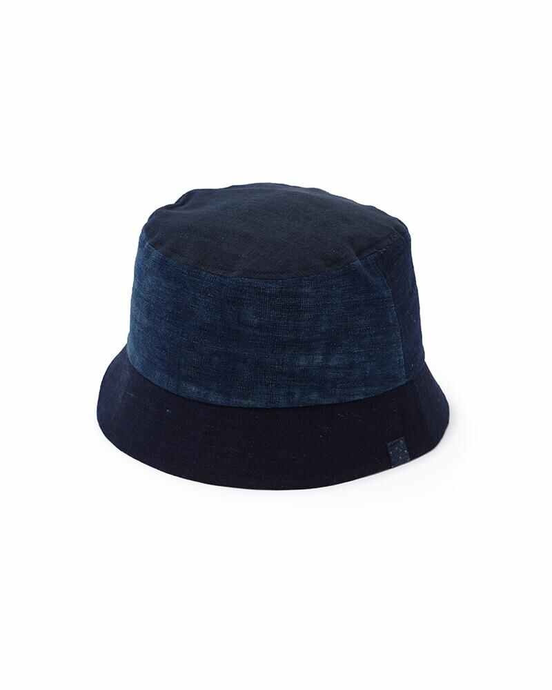 DOME BUCKET HAT KOFU INDIGO 1