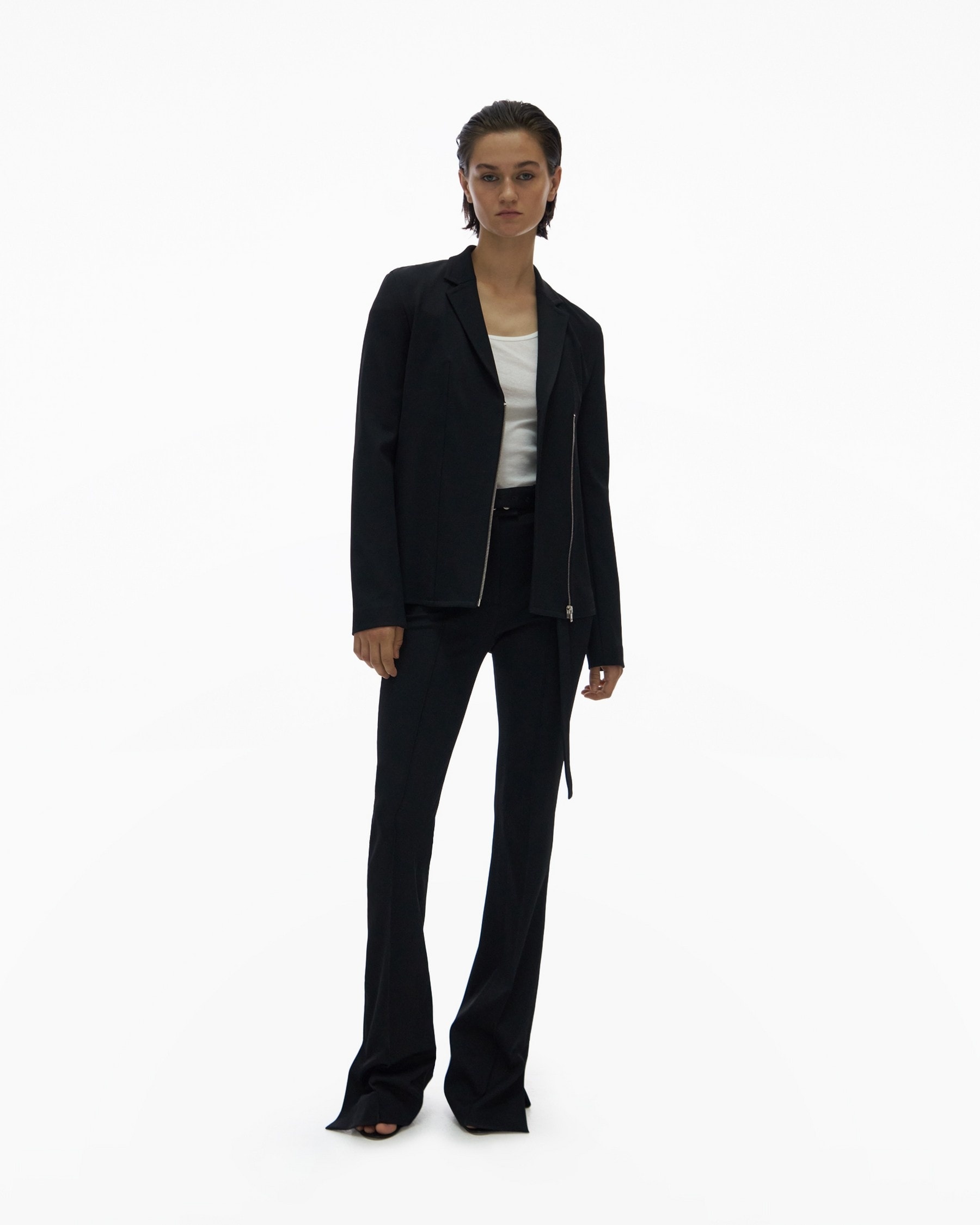 COMPACT RIB BLAZER - 8