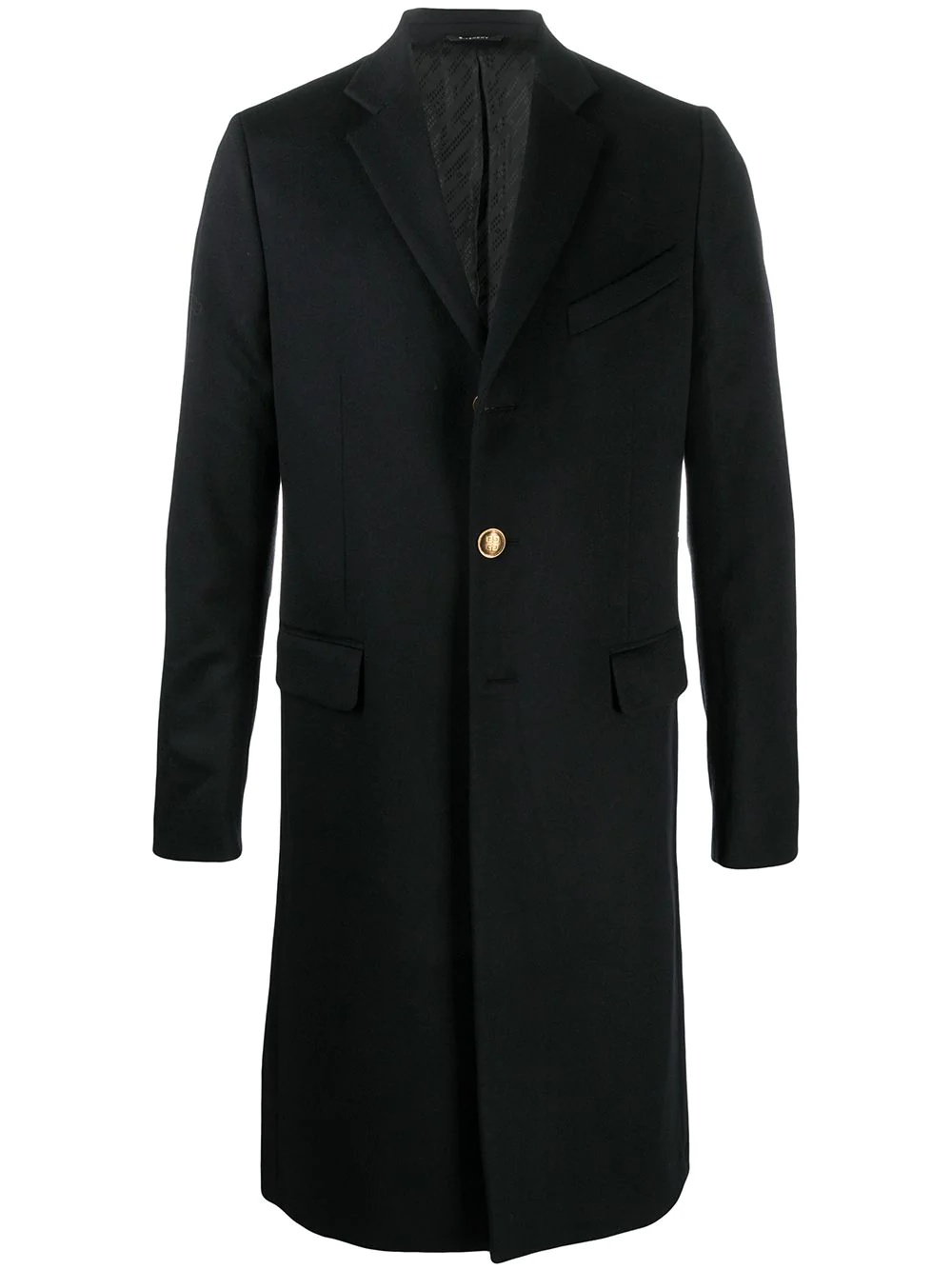 single-breasted coat - 1