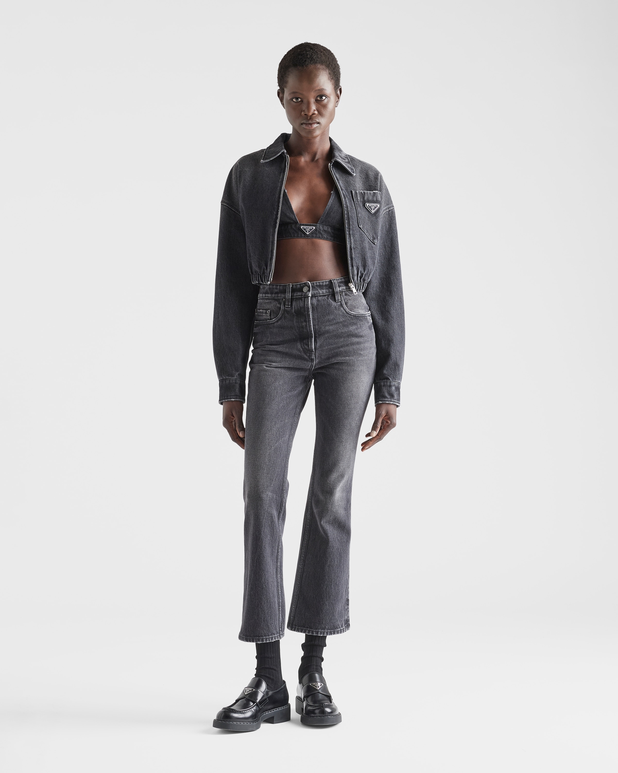 Five-pocket denim jeans - 2