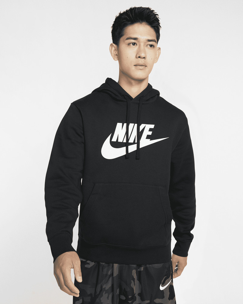 Nike Sportswear Club Fleece Men's Graphic Pullover Hoodie - 1