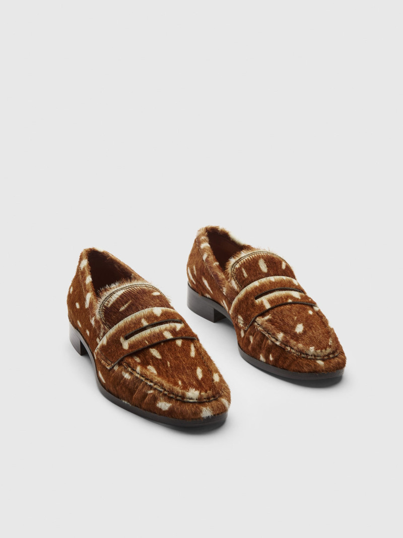 Airola Cannella Printed Cerbiatto Loafers 3