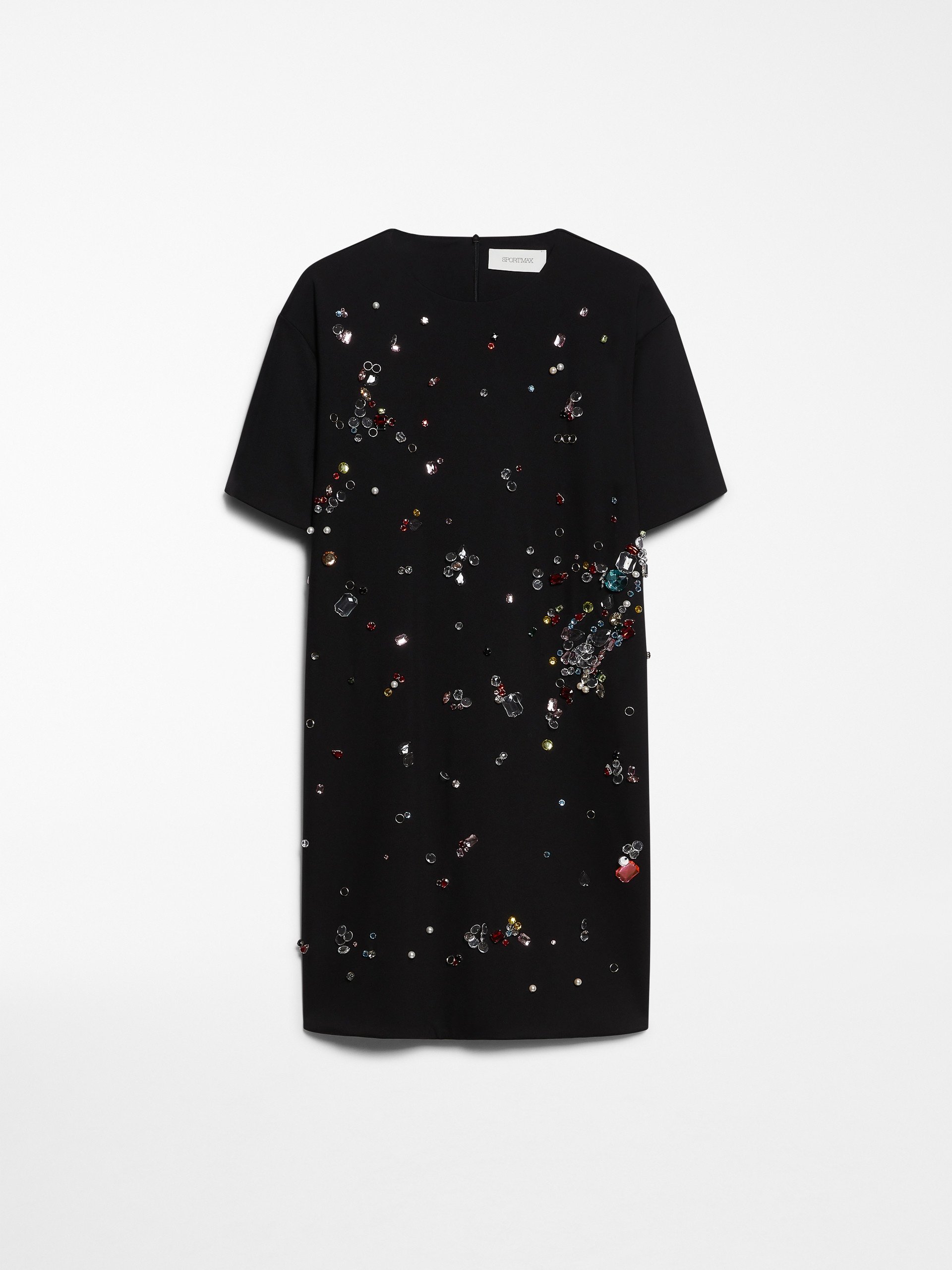 SPLUGA Embroidered double-layer dress - 1