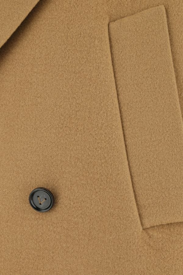 Bottega Veneta Camel cashmere coat | gebnegozionline