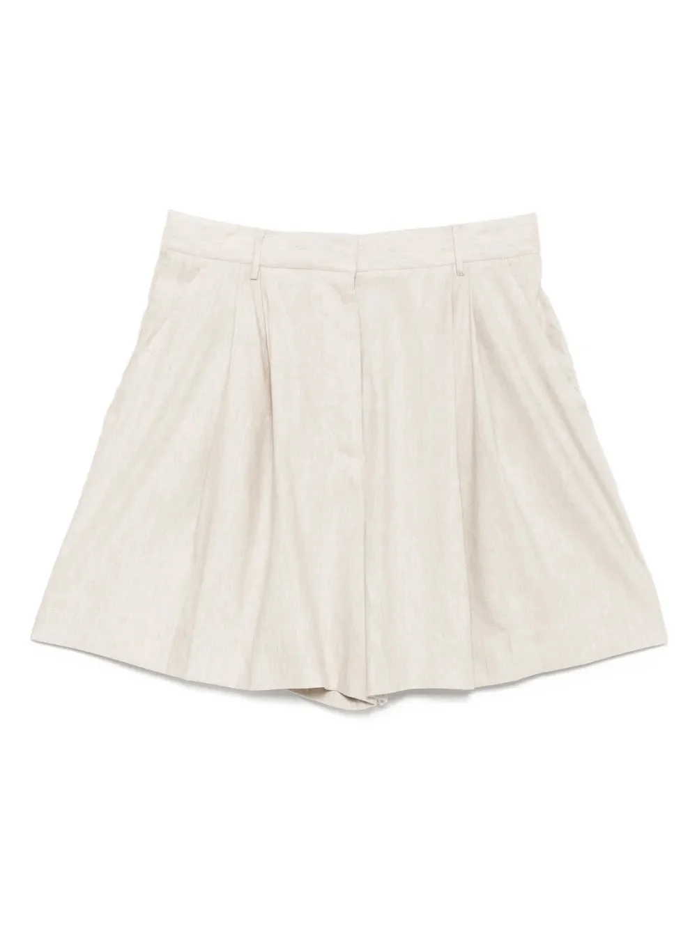 Cruz Linen Short in Natural - 1