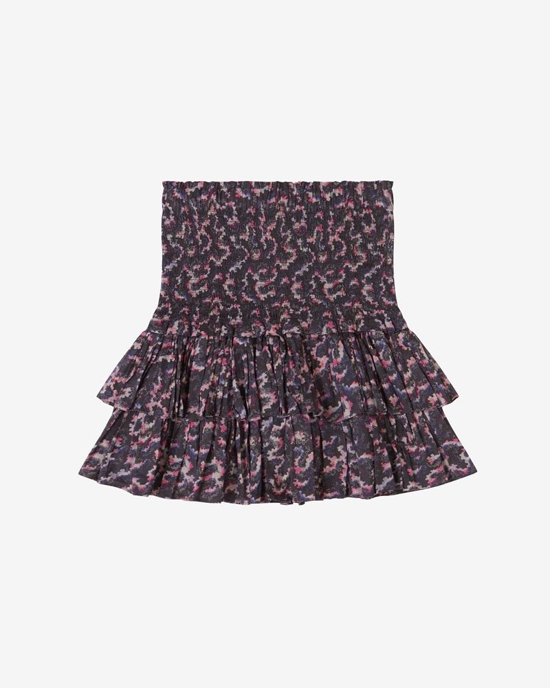 NAOMI PRINTED MINI SKIRT - 2