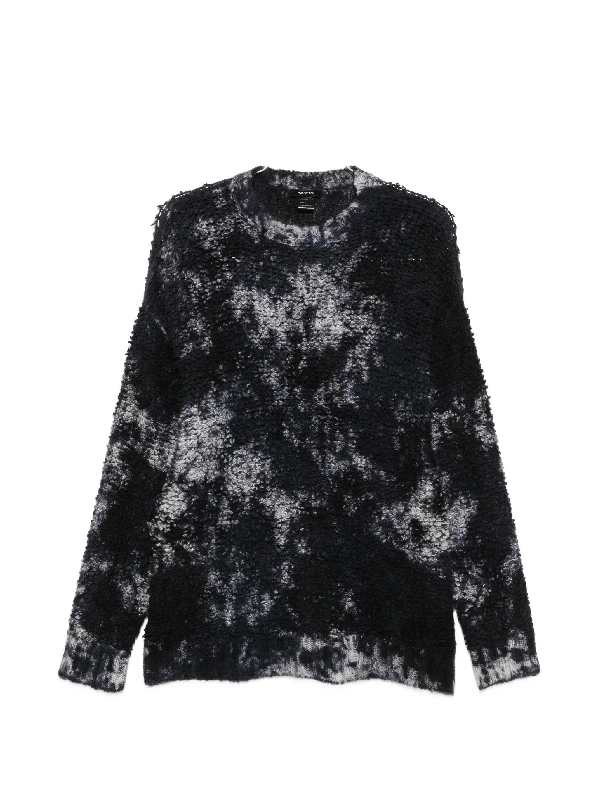 Avant Toi Tie-dye Bouclé Knitwear - 1