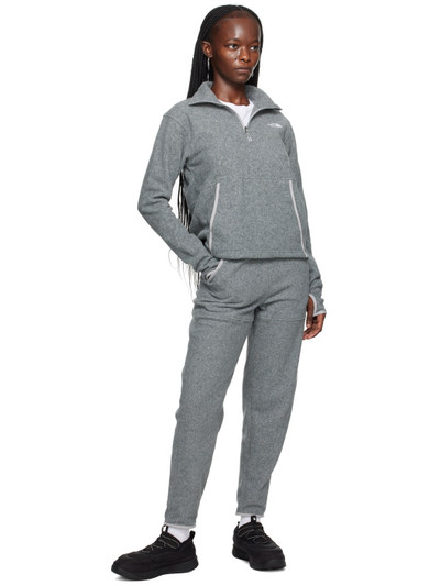 The North Face Gray Alpine Polartech Lounge Pants outlook