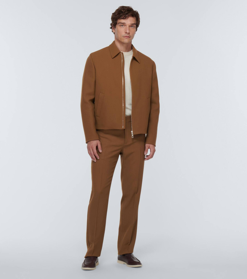 Loro Piana Maurin virgin wool blouson jacket outlook