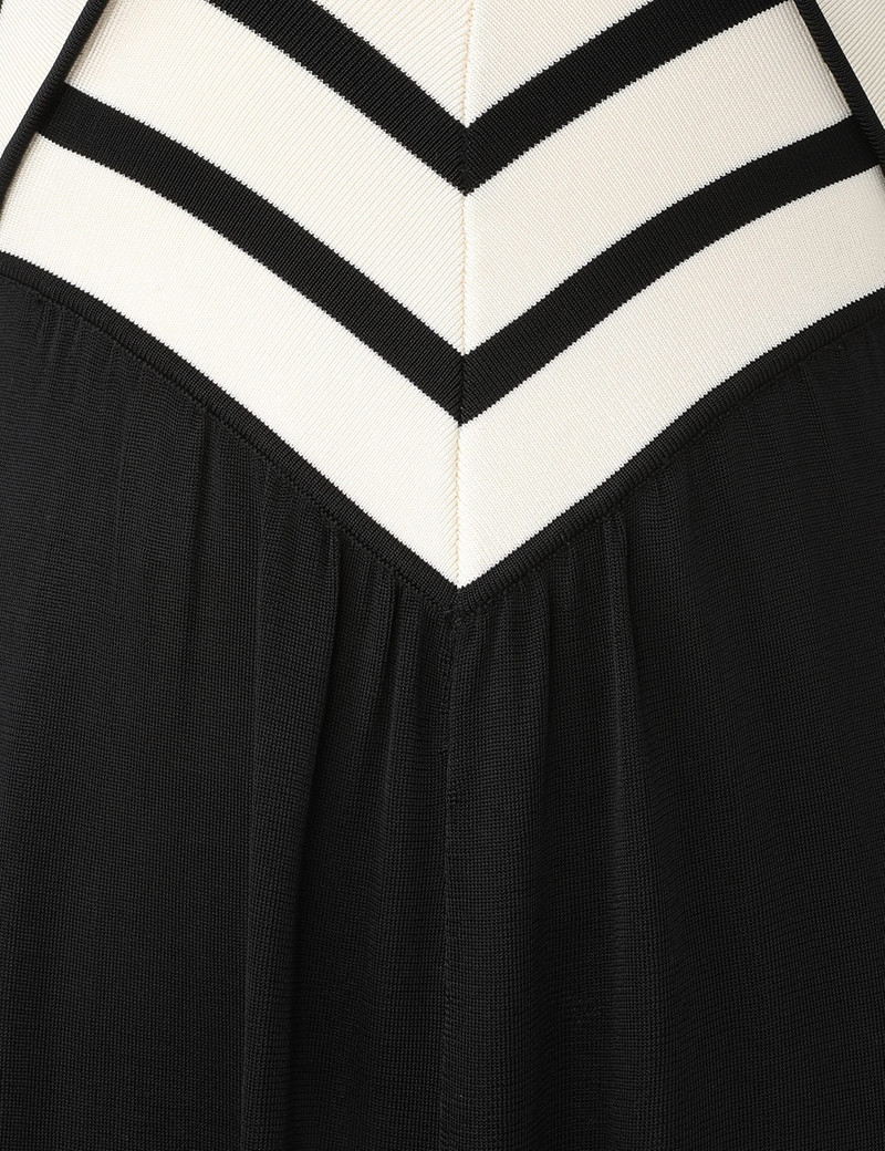 NATURA HALTER NECK MIDI DRESS 6