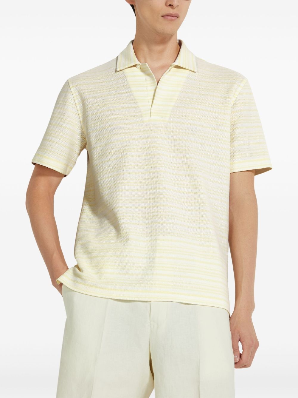 cotton polo shirt - 2
