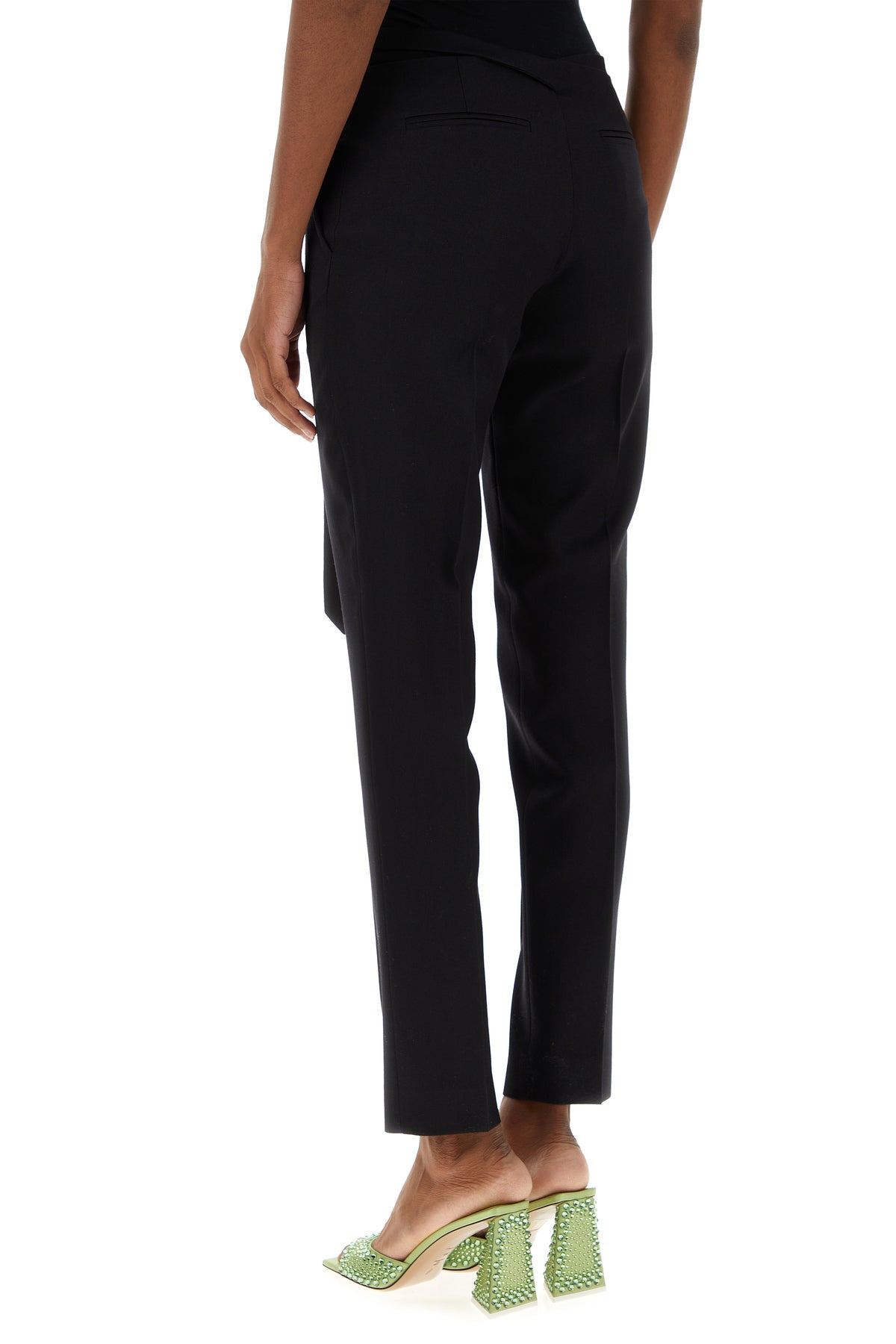 Black jersey pant - 4