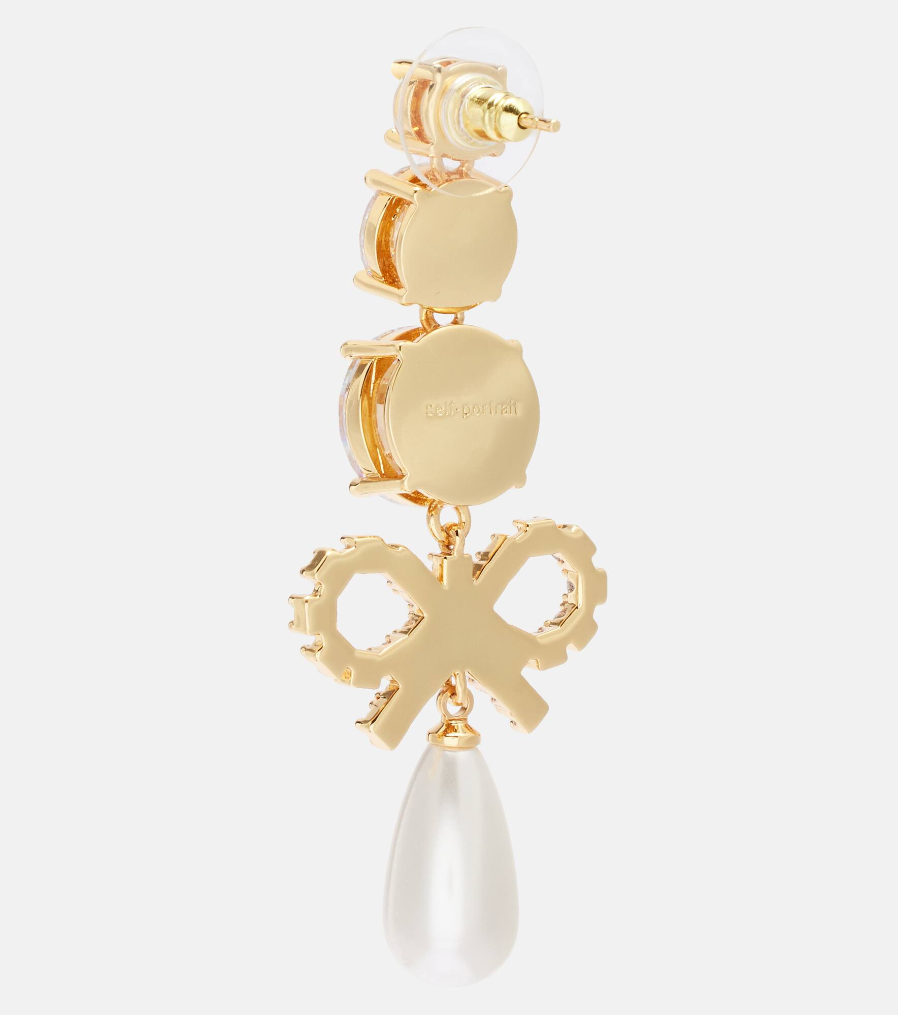 Embellished drop earrings - 5