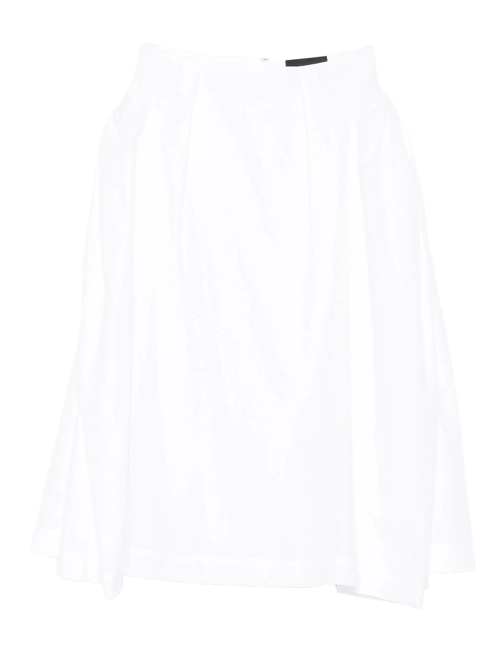 bow hip-detailed midi skirt - 1