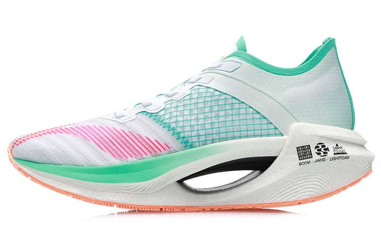 (WMNS) Li-Ning Essential 'White Light Green' ARHR122-3 - 2