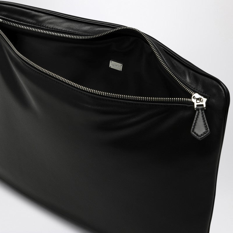 Dolce&Gabbana Black Nappa Leather Handbag Men - 3