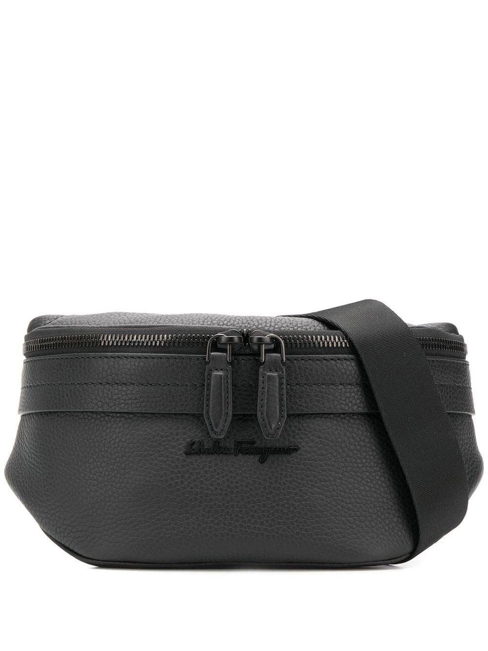 logo front belt bag - 1