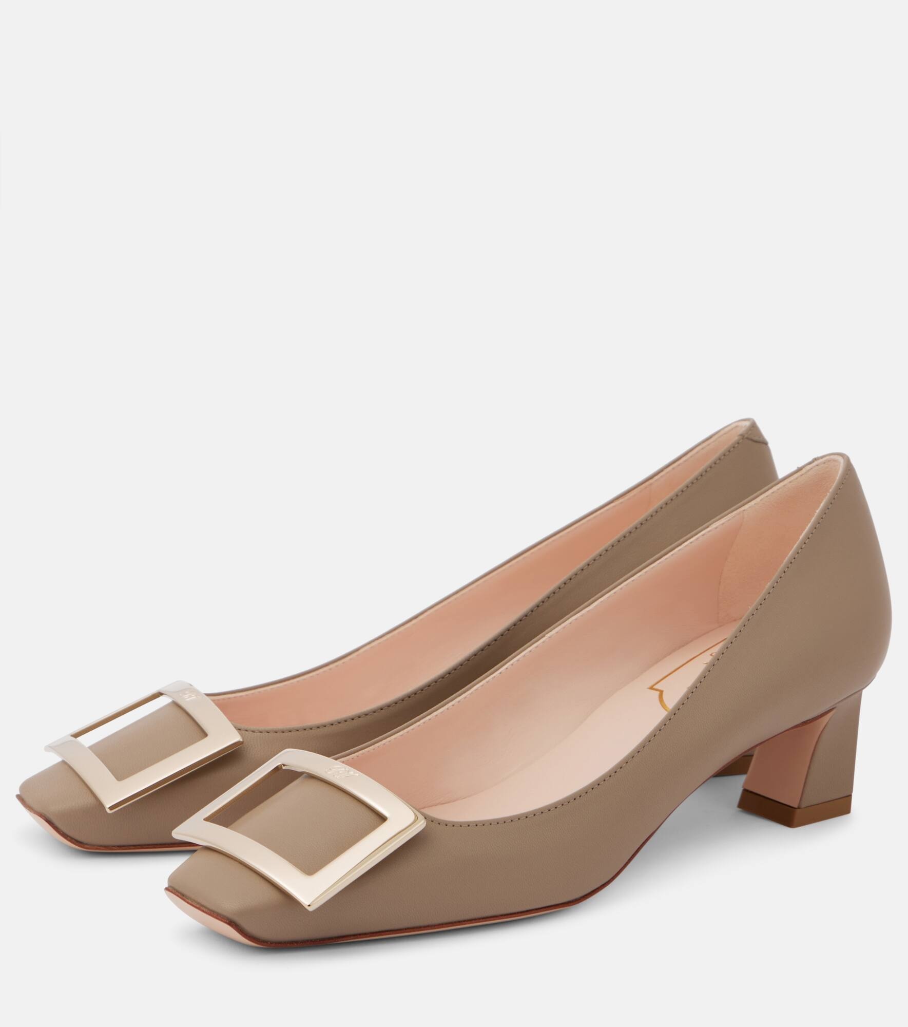 Trompette 45 leather pumps - 4